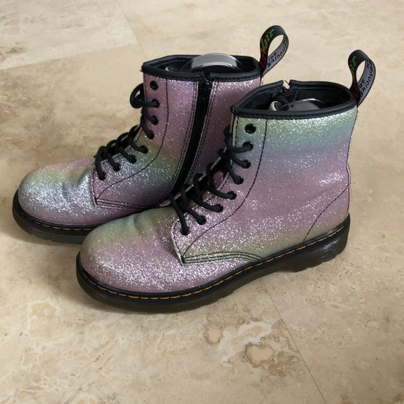 Dr. Martens Other - Doc Martins 1460 Rainbow Glitter Lace Up Boots 4 US M / 5 US L